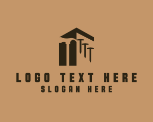 Contractor - Construction Home Tools logo design