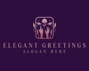 Elegant Event Florist logo design