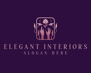 Elegant Event Florist logo design