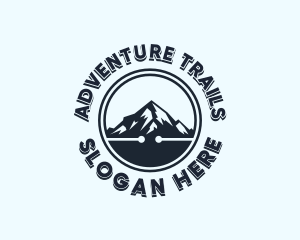 Trekking - Mountain Peak Trekking logo design