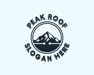 Mountain Peak Trekking  logo design