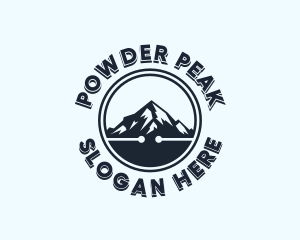 Mountain Peak Trekking  logo design