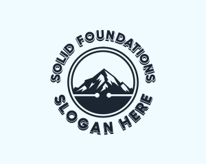 Mountain - Mountain Peak Trekking logo design