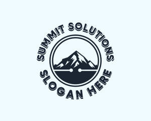 Mountain Peak Trekking  logo design