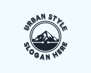 Summit - Mountain Peak Trekking logo design