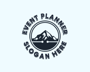 Peak - Mountain Peak Trekking logo design