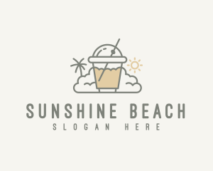 Summer - Summer Milkshake Drink logo design