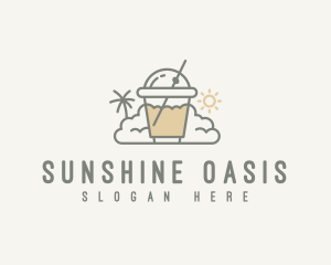 Summer - Summer Milkshake Drink logo design