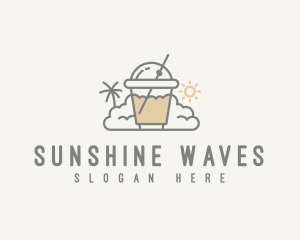 Summer - Summer Milkshake Drink logo design