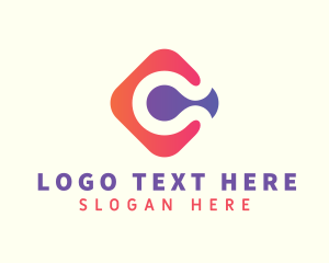 Telecom - Digital Agency Letter C logo design