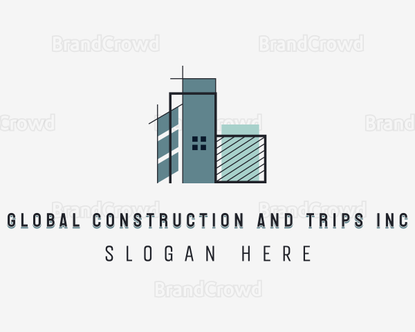 Architect Builder Construction Logo