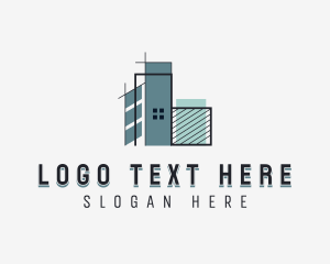 Architecture - Architect Builder Construction logo design