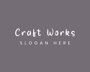 Crafting - Startup Crafting Brand logo design