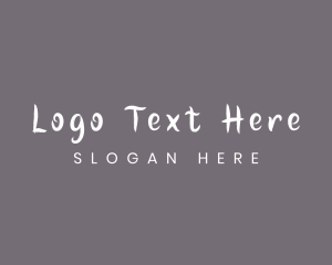 Handwritten - Startup Crafting Brand logo design