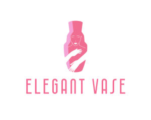 Pink Beauty Face logo design