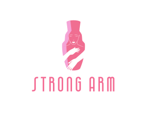 Arm - Pink Beauty Face logo design