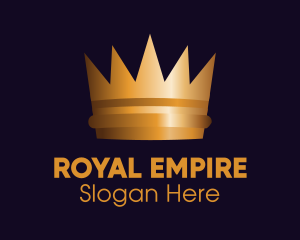 Bronze Royal Crown  logo design