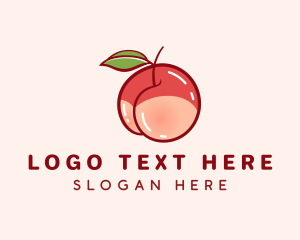 Lingerie - Sexy Apple Bikini logo design