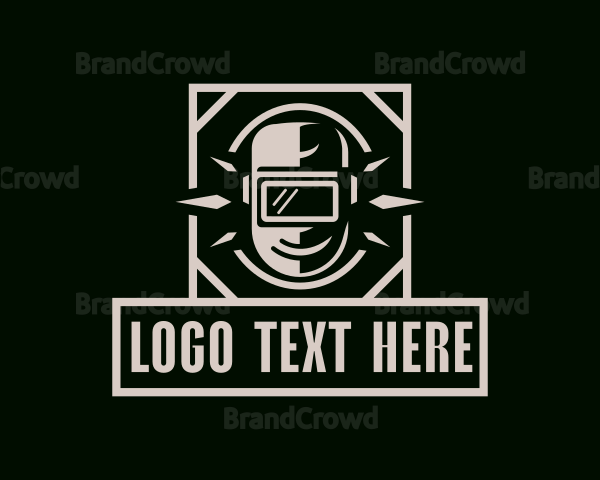 Welder Welding Mask Logo