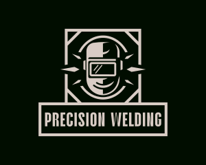 Welder Welding Mask logo design