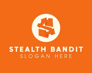 Abstract Orange Letter S logo design