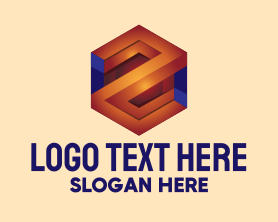 3d - 3D Business Hexagon logo design