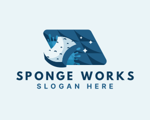 Sponge - Sponge Cleaning Housekeeping logo design