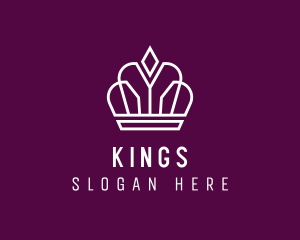 Luxury Monarchy Crown logo design