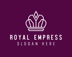 Luxury Monarchy Crown logo design