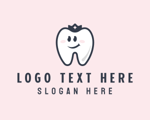 Tooth - Crown Tooth Dentistry logo design