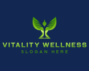 Tree Bird Wellness logo design