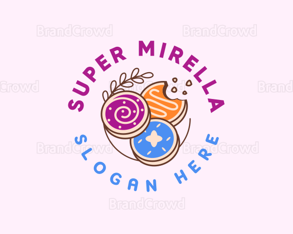 Cookie Biscuit Sweets Logo