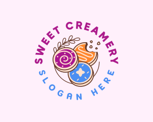 Cookie Biscuit Sweets logo design