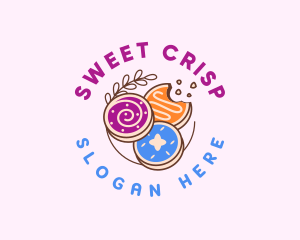 Wafer - Cookie Biscuit Sweets logo design