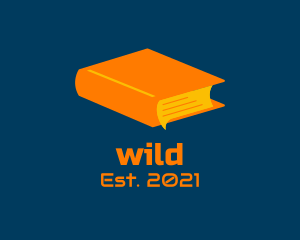Book - Online Book Chat logo design