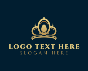 Expensive - Gold Crown Jewelry logo design