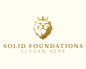 Premium Royal Lion  Logo