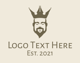 King - Viking King logo design
