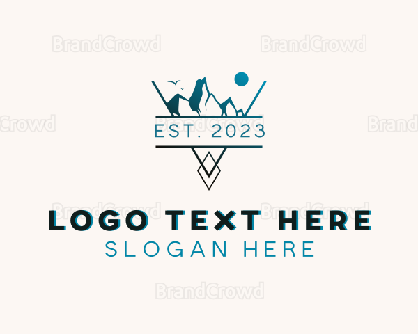 Mountain Peak Camping Logo