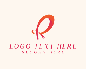 Consultant - Ribbon Boutique Letter R logo design