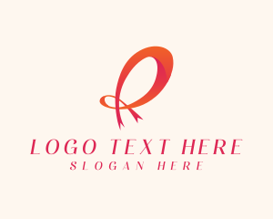 Enterprise - Ribbon Boutique Letter R logo design