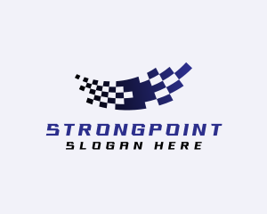 Drive - Racing Drive Flag logo design