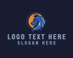 League - Moon Wolf Esports logo design
