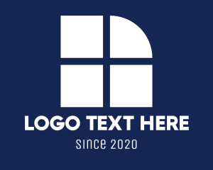 Window - Simple Window Pane logo design