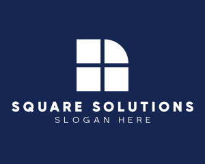 Simple Window Pane logo design