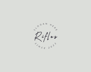 Brand - Handwritten Elegant Business logo design