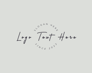 Handwritten - Handwritten Elegant Business logo design