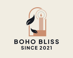 Boho - Boho Candle Light logo design