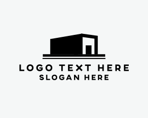 Garage - Minimalist Storage Warehouse logo design