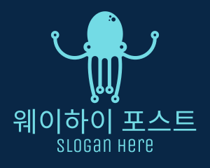 Startup Tech Octopus logo design